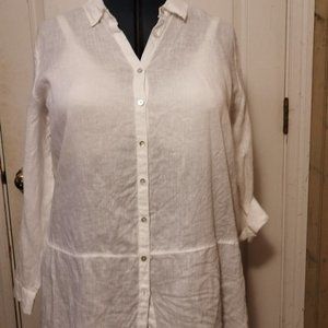 Tahari | Tops | Tahari White Linen 